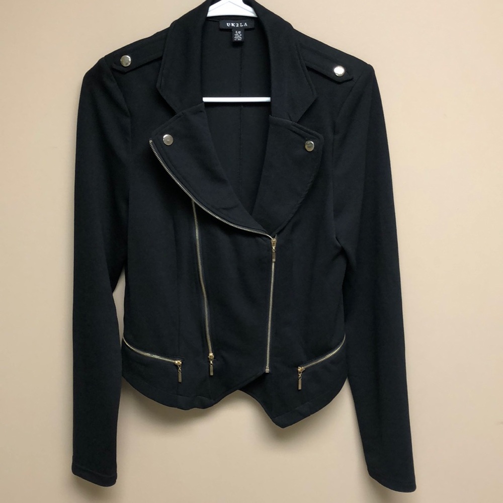 Lightweight moto jacket